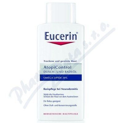 EUCERIN AtopiControl sprch.olej suchá zarud. 400ml