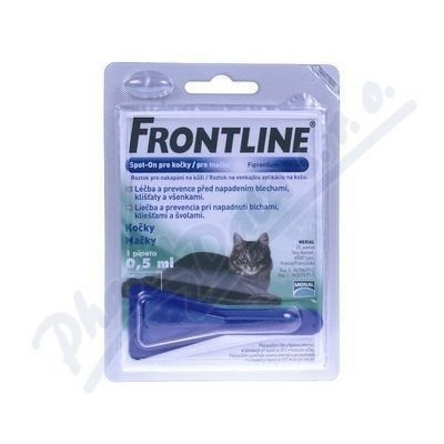 Frontline Spot On Cat 1x1 pipeta 0.5 ml