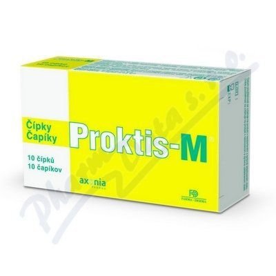 PROKTIS-M rektální čípky 10x2g