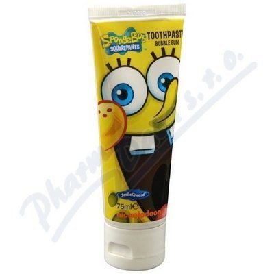SpongeBob zubní pasta - jahodový gel 75ml