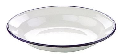 Smaltovaný talíř 22cm hluboký Ibili