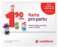 Vodafone SIM karta na volání