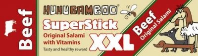 Huhubamboo Superstick - Hovězí salám XXL 20x30g