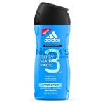 Adidas sprchový gel 3v1 After Sport 250ml