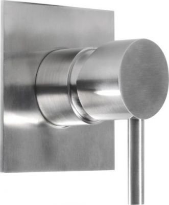 SAPHO MINIMAL podomítková sprchová baterie, 1 výstup, nerez ( MI041 )