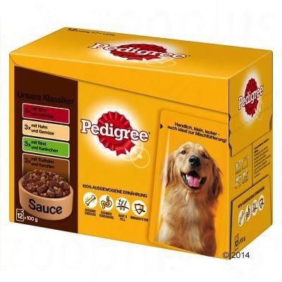 Pedigree Pouch Multipack - výhodné balení 24 x 100 g