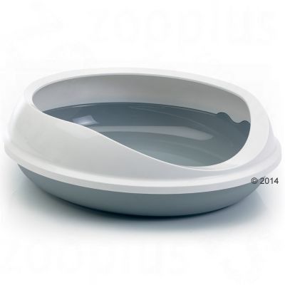 Savic kočičí toaleta Figaro - bílá / šedá