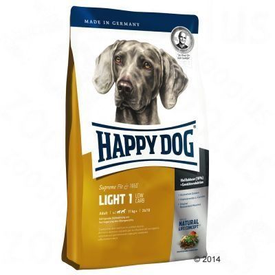 Happy Dog Supreme Fit & Well Light 1 - Low Carb - Výhodné balení: 2 x 12,5 kg