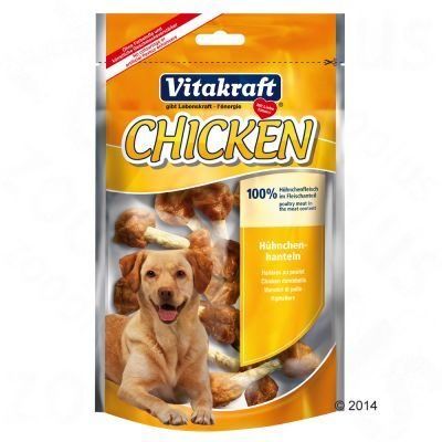 Vitakraft CHICKEN kuřecí činky - Výhodné balení: 3 x 80 g