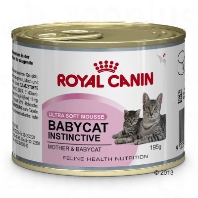 Royal Canin Babycat Instinctive Can  - konzerva pro kojící kočky a koťata - 195g