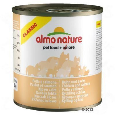 Almo Nature Classic 6 x 280 g - Losos & dýně