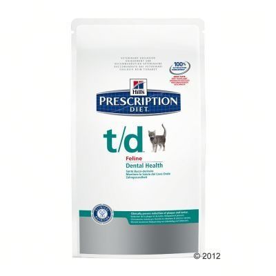 Hill's Prescription Diet Feline T/D - výhodně balení 2 x 5 kg