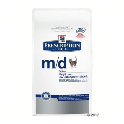Hill's Prescription Diet Feline M/D - výhodné balení 2 x 5 kg