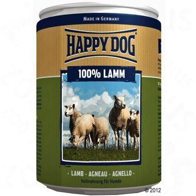 Happy Dog Pur 6 x 400 g - Jehněčí