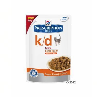 Hill's Prescription Diet Feline K/D kuřecí - 24 x 85 g