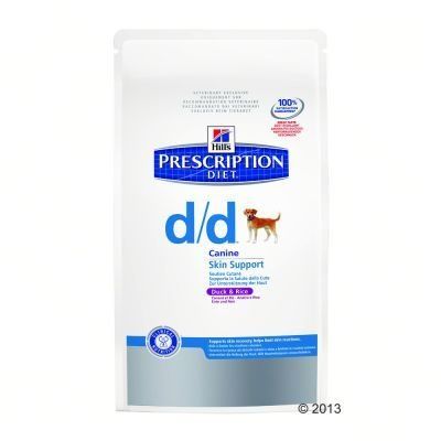 Hill's Prescription Diet Canine - D/D kachna a rýže - Výhodné balení 2 x 12 kg