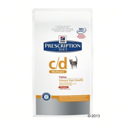 Hill's Prescription Diet Feline - C/D slepice a rýže - 2 x 5 kg