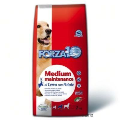 Forza 10 Medium Maintenance s jelením masem & bramborami - Výhodné balení 2 x 15 kg