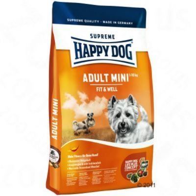 Happy Dog Supreme Fit & Well Adult Mini - Výhodné balení 2 x 4 kg