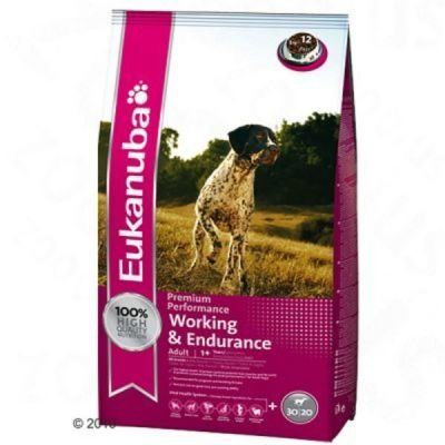 Eukanuba Adult Working & Endurance - Výhodné balení 2 x 15 kg