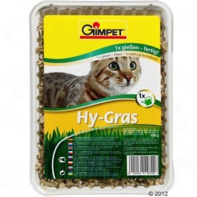 Gimpet Tráva Hy-Gras pro kočky 150 g - Výhodné balení 3 x 150 g