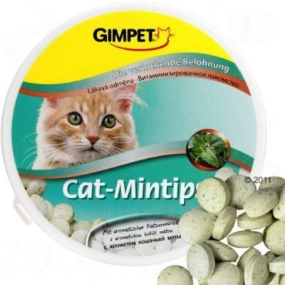 Gimpet Cat-Mintips mátové kuličky - Výhodné balení 3 x 90 Ks