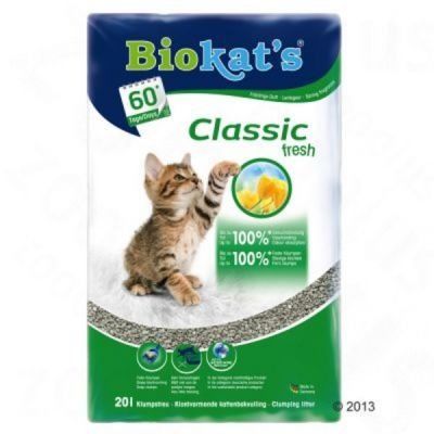 Kočkolit Biokats Fresh - výhodné balení 3 x 10 l