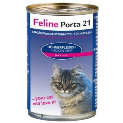 Feline Porta 21 pro kočky 6 x 400 g - Tuňák s krevetami
