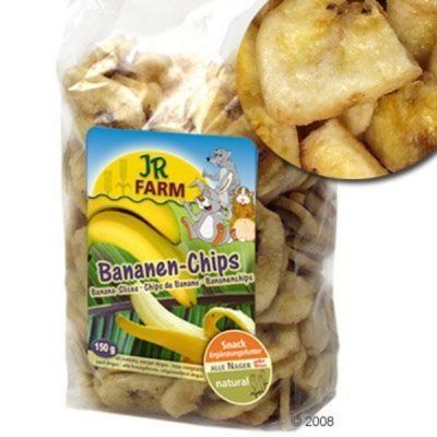 JR Farm banánové chipsy - 3 x 150 g