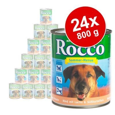 Rocco Menue 6 x 800 g - Hovězí, drůbeží, zelenina & rýže