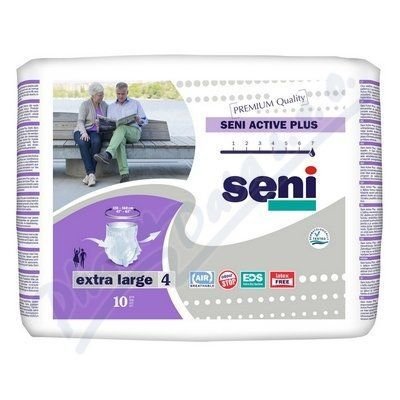 Seni Active Plus Extra Large 10ks ink. plen. kalh.