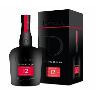 Dictador 12y 40% 0,7l v dárkové krabici