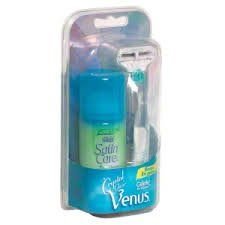 Gillette Venus  strojek na holení + Satin Care Sensitive gel na holení 75 ml