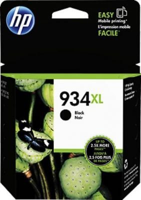 HP 934XL Black Ink Cartridge, C2P23AE