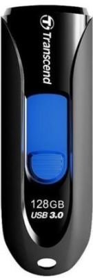 Transcend Jetflash 790 flashdisk 128GB USB 3.0 černo-modrý