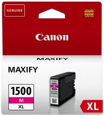 Canon ink. náplň PGI-1500XL M, purpurová