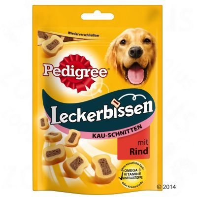 Pedigree Leckerbissen žvýkací pamlsky - Výhodné balení: 3 x 155 g
