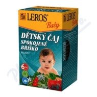 LEROS S.R.O., PRAHA 5 - ZBRASLAV | LEROS BABY Dětský čaj Spokojené bříško 20x2g