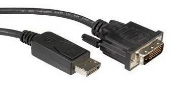 Kabel DisplayPort DP M -> DVI M, 1m
