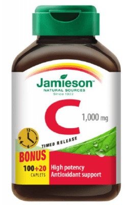 JAMIESON Vitamín C 1000 mg s postupným uvolňováním 120 tablet