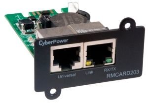 CyberPower SNMP Expansion card s možností připojit senzor pro monitoring okolní