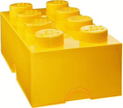 LEGO BOX 8 - žlutý