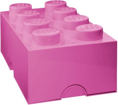 LEGO BOX 8 - růžový