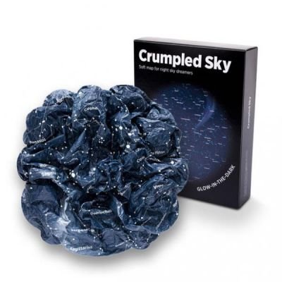 Mapa noční oblohy Crumpled Sky jaro/léto