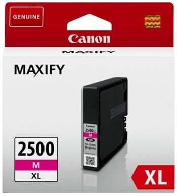 Canon ink. náplň PGI-2500XL M purpurová