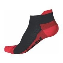 Sensor Coolmax Invisible Socks black/red