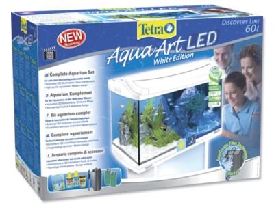 Akvárium set TETRA AquaArt LED bílý 60l