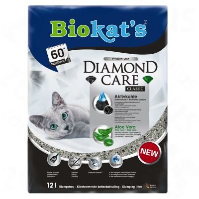 Biokat´s DIAMOND CARE Classic podestýlka pro kočky - Výhodné balení: 2 x 12 l