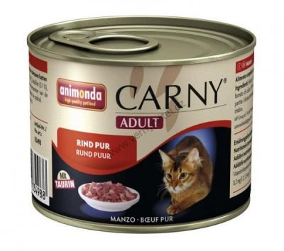 ANIMONDA cat konzerva  CARNY  čisté hovězí - 200g