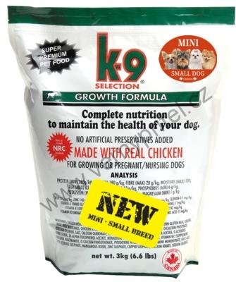 K-9 GROWTH SMALL BREED 3 kg